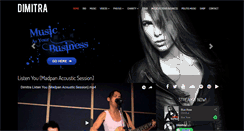 Desktop Screenshot of dimitramusic.com